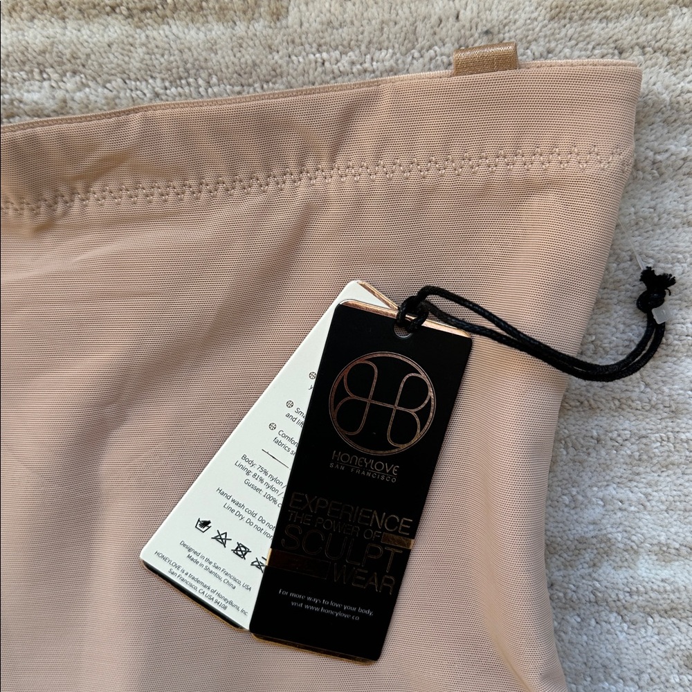 NWT Honeylove Sculptwear Super Power Short Nude Size Small - Picture 6 of 16